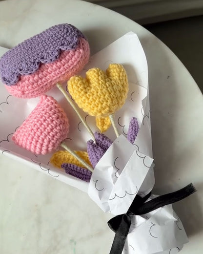 Crochet Flower Bouquet