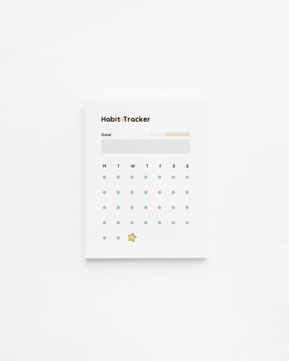Habit Tracker Mini Planner