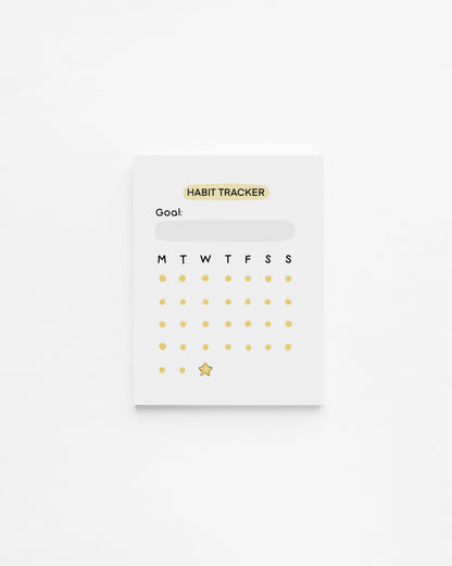 Habit Tracker Mini Planner